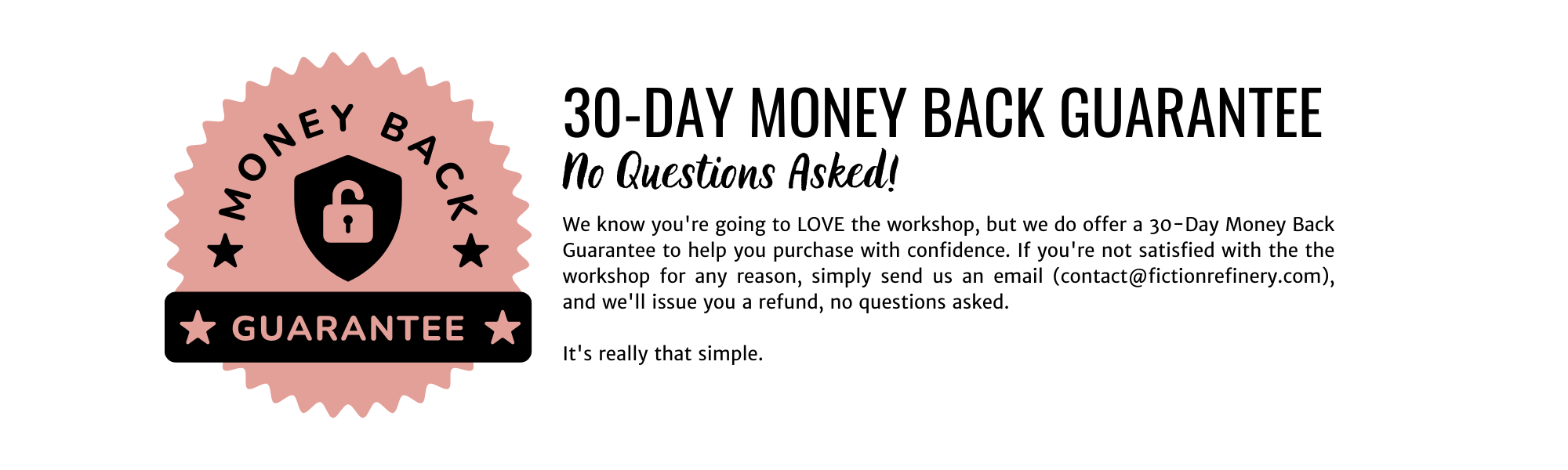 Money Back Guarantee